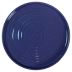 Thumbnail image #1 for Vertex China Elements E-D6-V Porcelain Plate, 6-1/4 in, Round, Violet, Stackable, Subtly Embossed Case of 3 Dozen