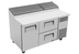 Thumbnail image #7 for True 60-Inch Pizza Prep Table with 1 Door, 2 Drawers and Alternate Top