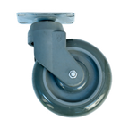 Thumbnail image #1 for New Age C558 Swivel Plate Caster, 5-Inch Diameter, 1-1/4-Inch Face Width