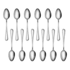Thumbnail image #2 for New Star Foodservice Inc. 58581 Table Spoon, 18/0 Stainless Steel, 2.5mm Gauge, Bead Pattern Case of 24 Dozen