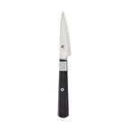 Thumbnail image #1 for Zwilling J.A. Henckels Miyabi 4000 Fc 1012584 Japanese Paring Knife, 3.5" FC61 Steel Blade, Black Pakkawood Handle