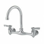 Thumbnail image #1 for Component Hardware Top-Line TLL13-8112-SE1MKZ Wall-Mount Commercial Faucet, 8-Inch Centers, Ceramic Valves, 12-Inch Swing Spout