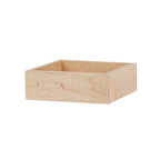 Thumbnail image #1 for Cal-Mil Blonde 22312-2-71 Rectangular Maple Wood Box, 6" x 3" x 2" Case of 4