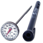 Thumbnail image #1 for JB Prince CDN U847 Pocket Dial Thermometer, 1" Display, 5" Stem, Adjustable 50–550°F