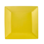Thumbnail image #1 for CAC China Color Arts KC-8-SFL 8-Inch Square Ceramic Plate, Sunflower Case of 2 Dozen
