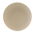 Thumbnail image #1 for Tuxton China Zion VYA-115 Porcelain Plate, 11-3/4", Round Coupe, Matte Beige 1 Dozen