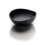 Thumbnail image #1 for G.E.T. Zen - EGS JW1409-B 40 oz Oval Melamine Bowl, Black, 9-1/2 x 7-7/8 x 3-5/8 in. Case of 6
