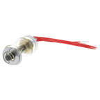 Thumbnail image #1 for AllPoints Foodservice Parts & Supplies 421084 Coffee Maker Float Switch, Brown Plastic, 2-Wire Leads, 2 Silicone Washers