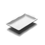 Thumbnail image #1 for G.E.T. Zen - EGS JW5408-W . . White Melamine Rectangular Tray, 8-1/4"L x 5-1/8"W x 1-1/8"H Case of 6