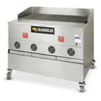 Thumbnail image #2 for Cookshack CB048 Wood Pellet Charbroiler, 50-1/2"W, 960 sq. in. Cooking Area, Cast Iron Grates, Stainless Steel Exterior