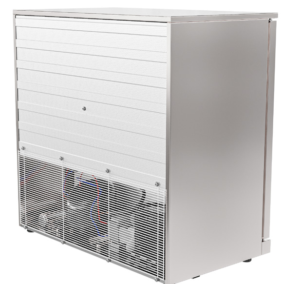 Product image #7 for Koolmore Two-Section Back Bar Refrigerator with 2 Glass Swing Doors, Stainless Steel, 7.4 Cu. Ft.