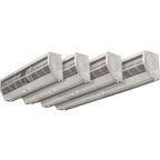 Thumbnail image #1 for Curtron Products Air-Pro® AP-2-36-1-SS Unheated Stainless Steel Air Door, 36 in Wide, Single 1/3 hp Motor