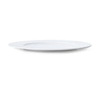 Thumbnail image #2 for Mikasa Hospitality (Lifetime Brands, Inc.) Onda 5260232 Round Fluted Wide-Rim Vitrified Porcelain Plate, 9-1/2" Case of 24