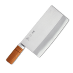 Thumbnail image #1 for Korin Inc Sugimoto HSG-VSCL-220 Chinese Cleaver, 8-5/8" Steel Blade, Round Wooden Handle, 50/50 Bevel
