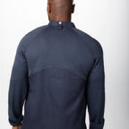 Thumbnail image #2 for Chef Works CBZ02-GRY-3XL Grey 3XL Nepal Chef Coat, Raglan Long Sleeve, Center Zipper, Thermometer Pockets