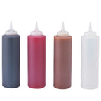 Thumbnail image #1 for Server Products 86809 16 oz Clear High-Density Plastic Squeeze Bottle with Screw-Off Top