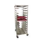 Thumbnail image #1 for Doyon AL24 Aluminum Meal Delivery Cart, 24-Tray Capacity, for 14" x 18" and 15" x 20" Trays