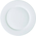 Thumbnail image #1 for G.E.T. Corona, Actualite PA1101900312 . . 6-1/2" Porcelain Round Plate with Rolled Edge Case of 12