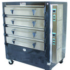 Thumbnail image #1 for Peerless 2348PE-2 4-Deck Electric Pizza Oven with Refractory Stone Decks and Digital Controls