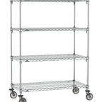 Thumbnail image #1 for Metro Super Erecta SA-2142C-68-M4 Super Adjustable Mobile Wire Shelving Unit, 42"W x 21"D x 68"H, 800 lb. capacity per shelf, 1200 lb. capacity per