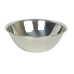 Thumbnail image #1 for Thunder Group SLMB030 30 Qt Economy Stainless Steel Mixing Bowl with Flat Base and Curved Lip Case of 12