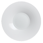 Thumbnail image #1 for Steelite International Rene Ozorio, Aura 6300P005 12" Round Porcelain Small Well Plate, Broad Rim