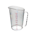 Thumbnail image #1 for Thunder Group PLMC128CL 4-Quart Polycarbonate Measuring Cup with US/Metric Graduations Case of 12