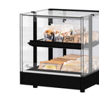Thumbnail image #1 for Fri-Jado USA MTT 24-2 SB Heated Countertop Food Display Merchandiser, Self-Service, 24" Wide, 2 Shelves