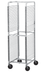 Thumbnail image #4 for Advance Tabco Front Load Aluminum Wire Pan Rack with 36-Pan Capacity and 5-Inch Casters