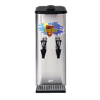 Thumbnail image #1 for Curtis TCC2 Iced Tea Concentrate Dispenser Tower, 3 gal, Stainless Steel, 2-Valve, 8-1/2" Cup Clearance