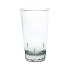 Thumbnail image #1 for Thunder Group PLTHMG016C Polycarbonate Mixing Glass, 16 oz., Clear, Starburst Base Case of 24