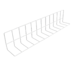 Thumbnail image #1 for G.E.T. W4630-W . . White Wire Shelf Divider, 30"L x 4"W x 6"H Case of 24