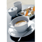 Thumbnail image #2 for Steelite International Rene Ozorio, Aura 6300P102 Embossed Porcelain Square Tray, 5.125" Case of 2 Dozen