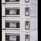 Thumbnail image #5 for Doyon Baking Equipment (Middleby) Artisan 1T4 4-Deck End-Load Stone Hearth Electric Deck Oven with Programmable Controls and Steam Injection