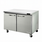 Thumbnail image #1 for Blue Air FSE LLC BLUR36-HC Undercounter Refrigerator, 2-Section, Solid Doors, Stainless Steel, Rear-Mounted Self-Contained Refrigeration