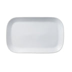 Thumbnail image #1 for Tramontina USA, Inc. 80401-039 Oblong Porcelain Plate, 12-1/2 x 8 in, White Case of 16