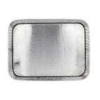 Thumbnail image #2 for TableCraft Products Lattice Collection 10039 Stainless Steel Rectangular Platter, Diamond Pattern, 12 x 9 in., 96 oz. Case of 12