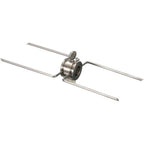 Thumbnail image #1 for AllPoints Foodservice Parts & Supplies 262499 Double Stainless Steel Skewer with Thumb Screw
