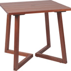 Thumbnail image #1 for Tramontina USA, Inc. 14616-371 Square Wood-Top Table with Leg Base, 31.5 x 31.5 x 29.5 in