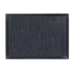 Thumbnail image #1 for Thunder Group PLA016 Rectangular Wood Obon Serving Tray, Black Lacquered, 15-1/2" x 11-1/2" Case of 84