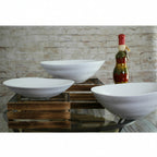 Thumbnail image #2 for G.E.T. Zeal ZEA201 Oval Melamine Bowl, 130 oz, 16 x 13 x 5 in, Stone Natural Case of 4