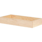 Thumbnail image #1 for Cal-Mil Blonde 22314-2-71 Rectangular Maple Wood Box, 6" x 9" x 2" Case of 4