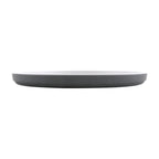 Thumbnail image #1 for G.E.T. Roca Balance RP-2-11-WM/GRM . . 11" Round Melamine Dinner Plate, White/Gray Two-Tone 1 Dozen