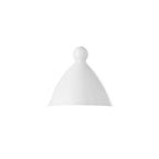 Thumbnail image #1 for Global Tableware Collective G. Benedikt GBEXL42601 Porcelain White Teapot Cover, 2.125" Diameter x 2.5"H