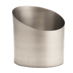 Thumbnail image #1 for TableCraft Products R44 Stainless Steel Round Fry Cup, 17-1/2 oz., 3-3/4" Diameter x 4-1/4" Height Case of 12