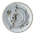 Thumbnail image #1 for Vertex China London Terra LTW-2 6-Inch Round China Saucer, Double Well, Hand Painted Case of 3 Dozen