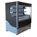 Thumbnail image #1 for Ojeda USA ALPA-99H Open-Air Merchandiser, 3-Tier Adjustable Shelves, LED Lighting, Self-Contained Refrigeration, 59"H x 51-1/2"W