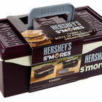 Thumbnail image #1 for Chef Master Hershey's 01211HSY S'mores Caddy, Brown Plastic, Removable Tray and Carrying Handle Case of 4