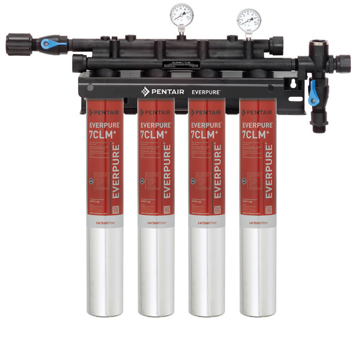 Product image #4 for Everpure QC7I Quad-7CLM+ High-Capacity Quick-Change Fountain Chloramines Reduction System