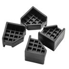 Thumbnail image #1 for TableCraft Products 13141 Gastronorm Crate Corner Spacer, 1-1/4 in, Black ABS Case of 24